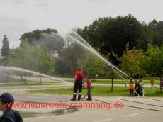 Bei der Feuerwehr