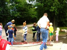 Bei der Feuerwehr