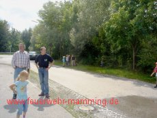 Bei der Feuerwehr