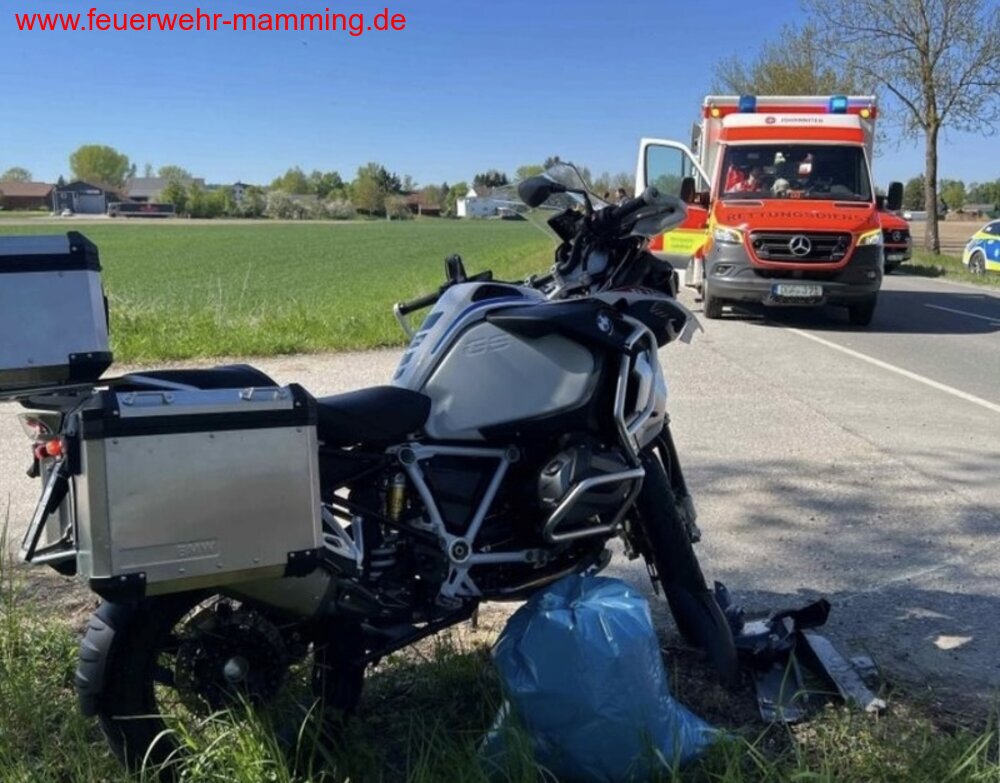 Verkehrsunfall mit Motorrad, 01.05.2026